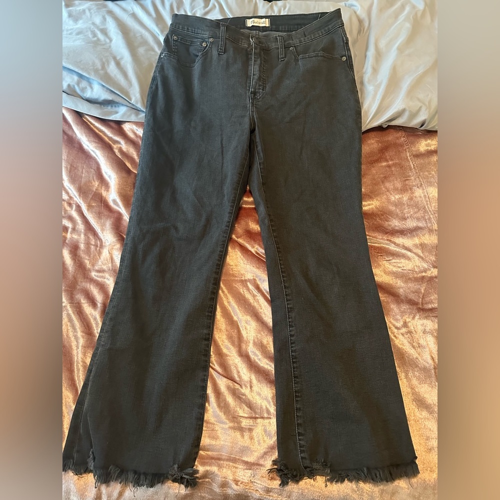 Madewell Black Jean Slim Boot